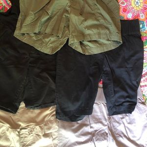 5 pairs of Maternity Shorts